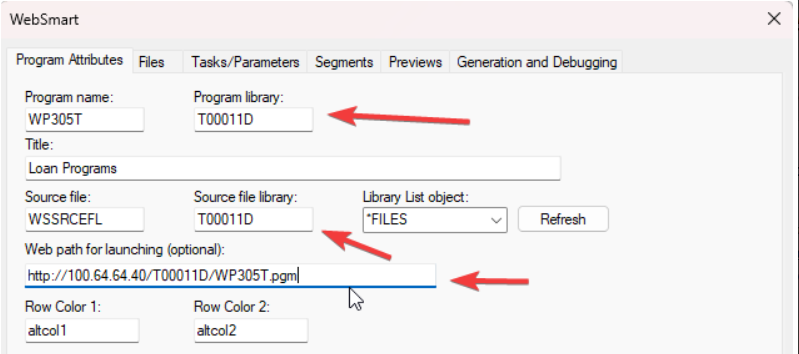Massage WebSmart PDW